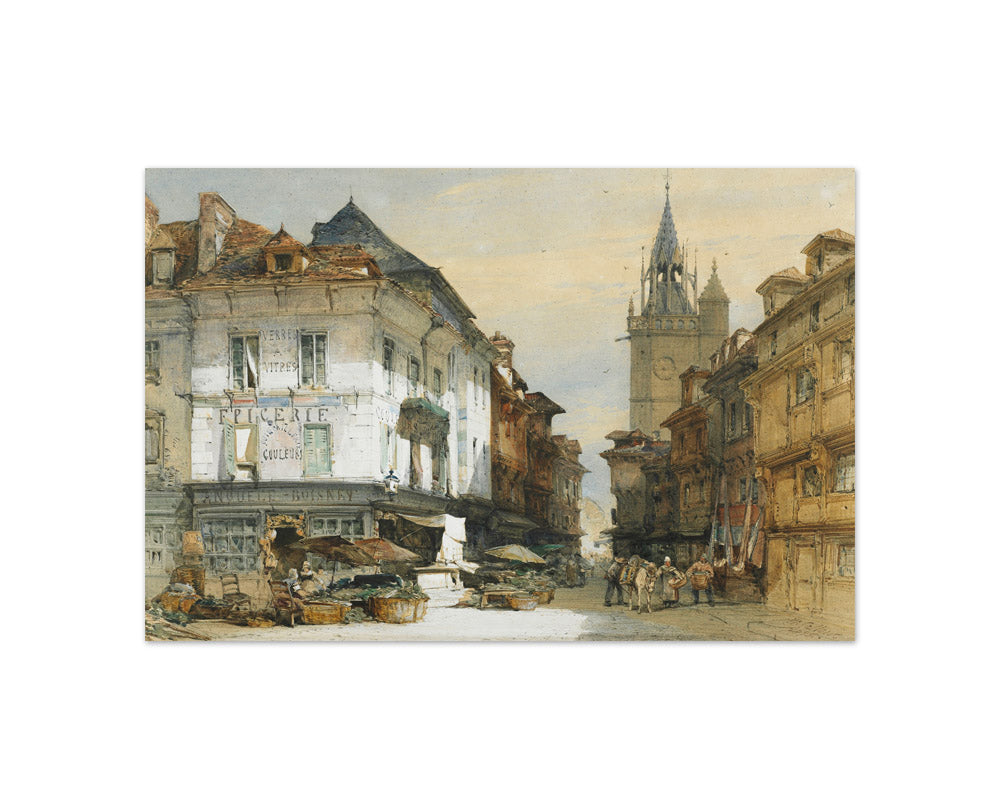 Evereux, France by William Callow - Compact / Full Bleed / No Frame