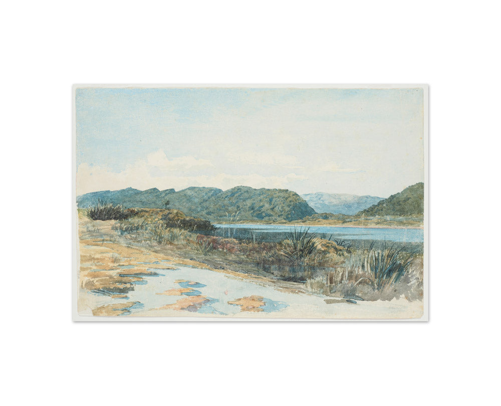 Lagoon at Greymouth by James Crowe Richmond - Compact / Full Bleed / No Frame