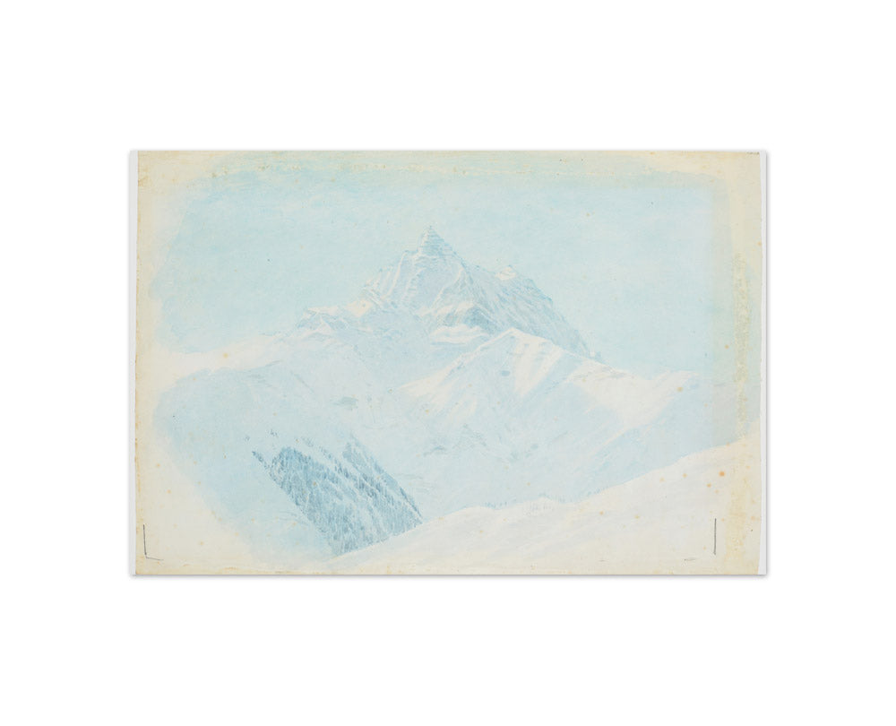 Summit of Dent du Midi from Bex, Switzerland by James Crowe Richmond - Compact / Full Bleed / No Frame