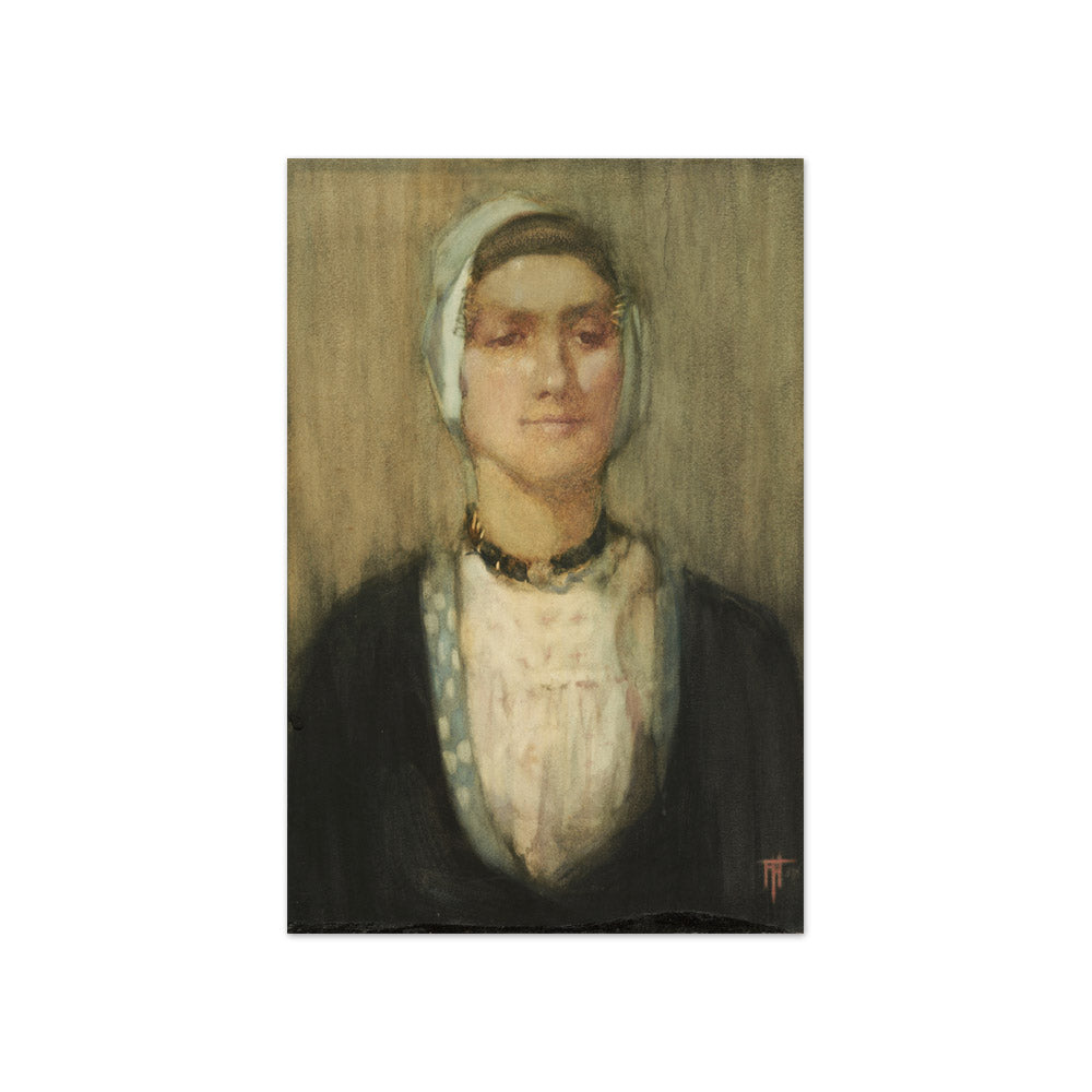 A Dutch girl by Frances Hodgkins - Compact / Full Bleed / No Frame