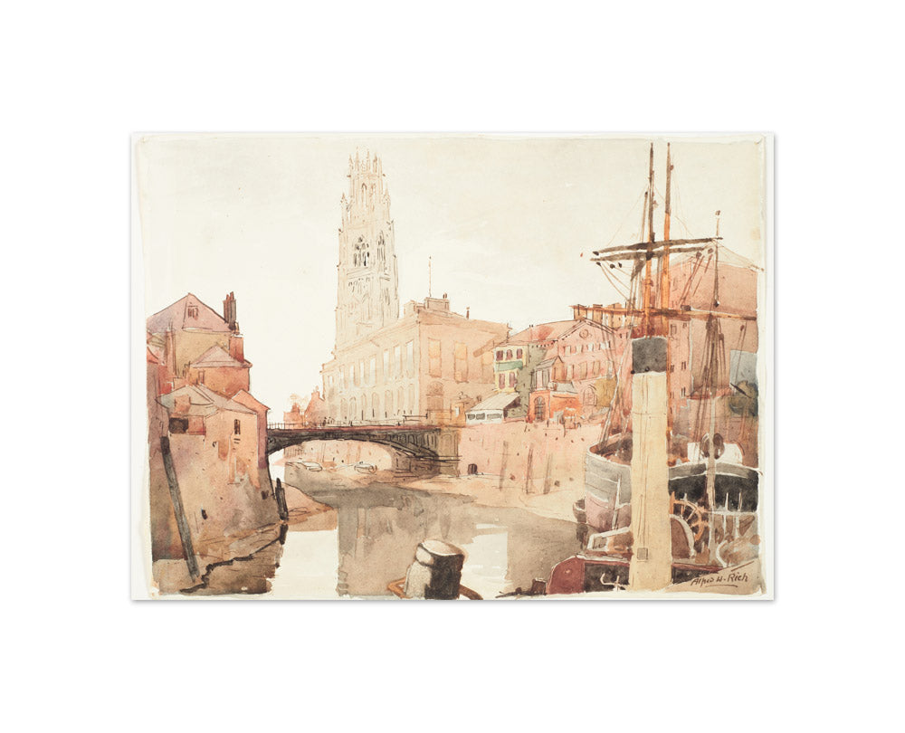The Boston stump by Alfred Rich - Compact / Full Bleed / No Frame