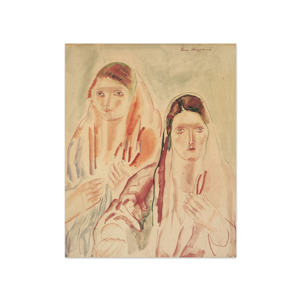 Lancashire mill girls by Frances Hodgkins - Compact / Full Bleed / No Frame