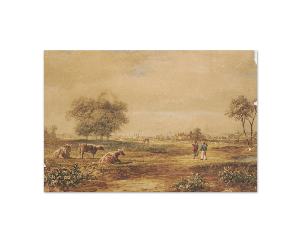 London from Wandsworth Common, 1835 by Gordon Bradley - Compact / Full Bleed / No Frame