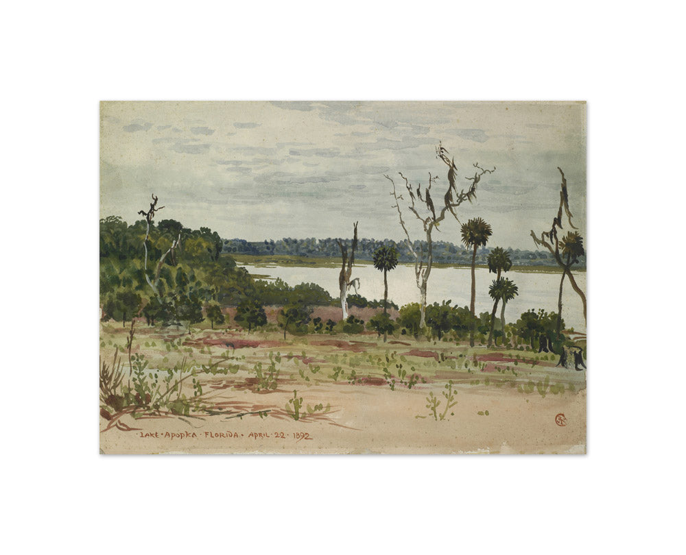 Lake Apopka, Florida by Walter Crane - Compact / Full Bleed / No Frame