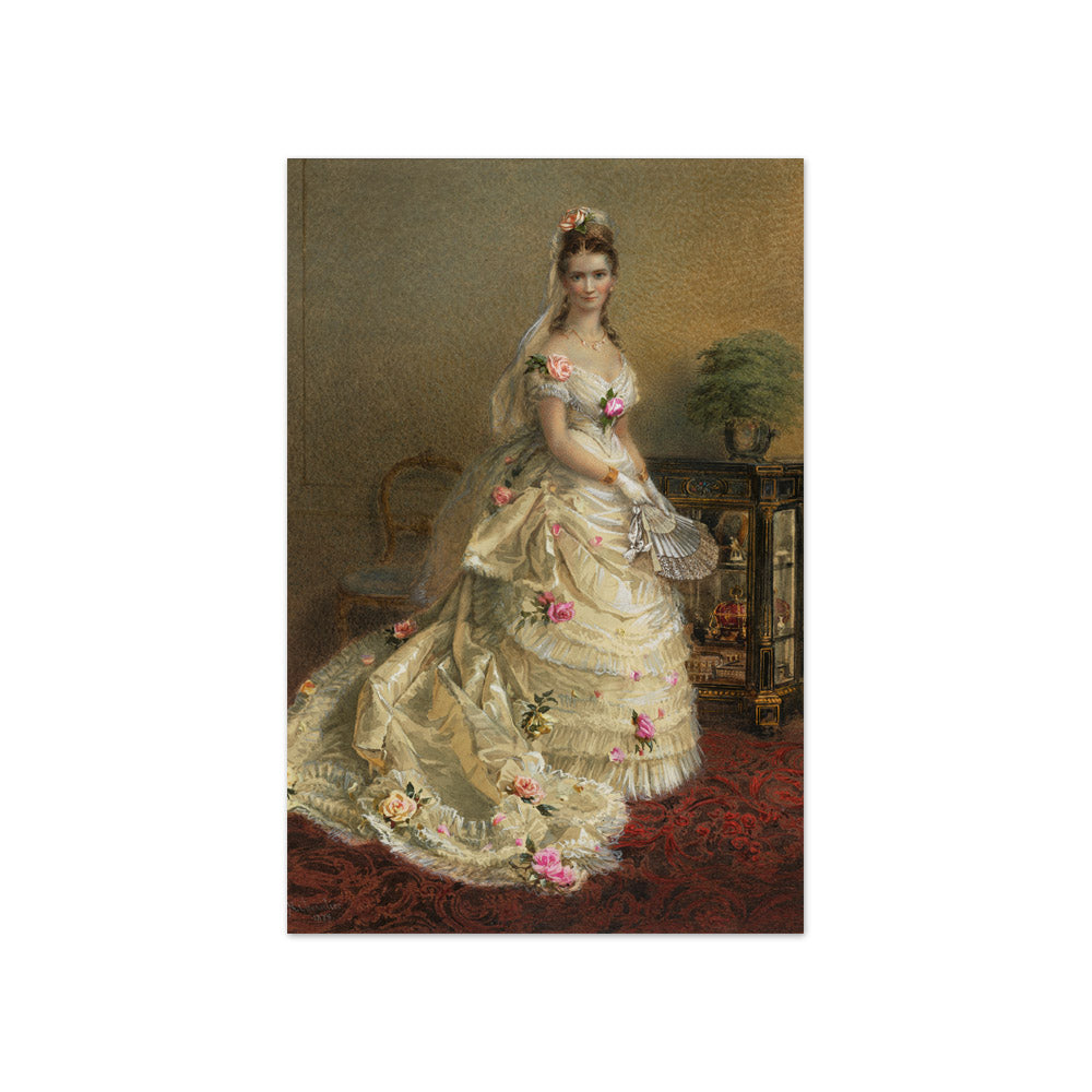 Portrait of Julie Farmer by Nicholas Chevalier - Compact / Full Bleed / No Frame