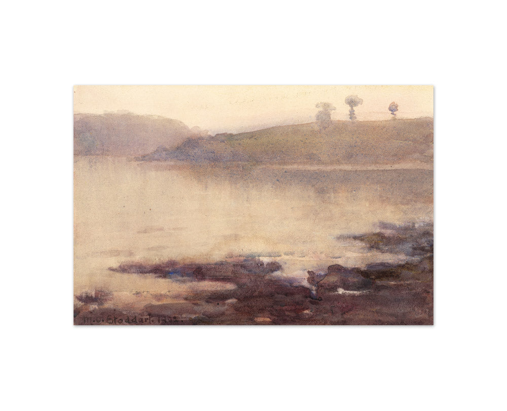 Cornish landscape by Margaret Stoddart - Compact / Full Bleed / No Frame