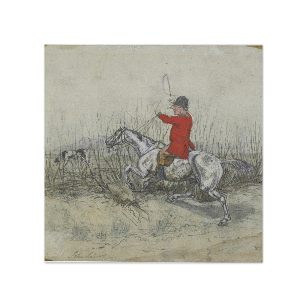 The huntsman by John Leech - Compact / Full Bleed / No Frame