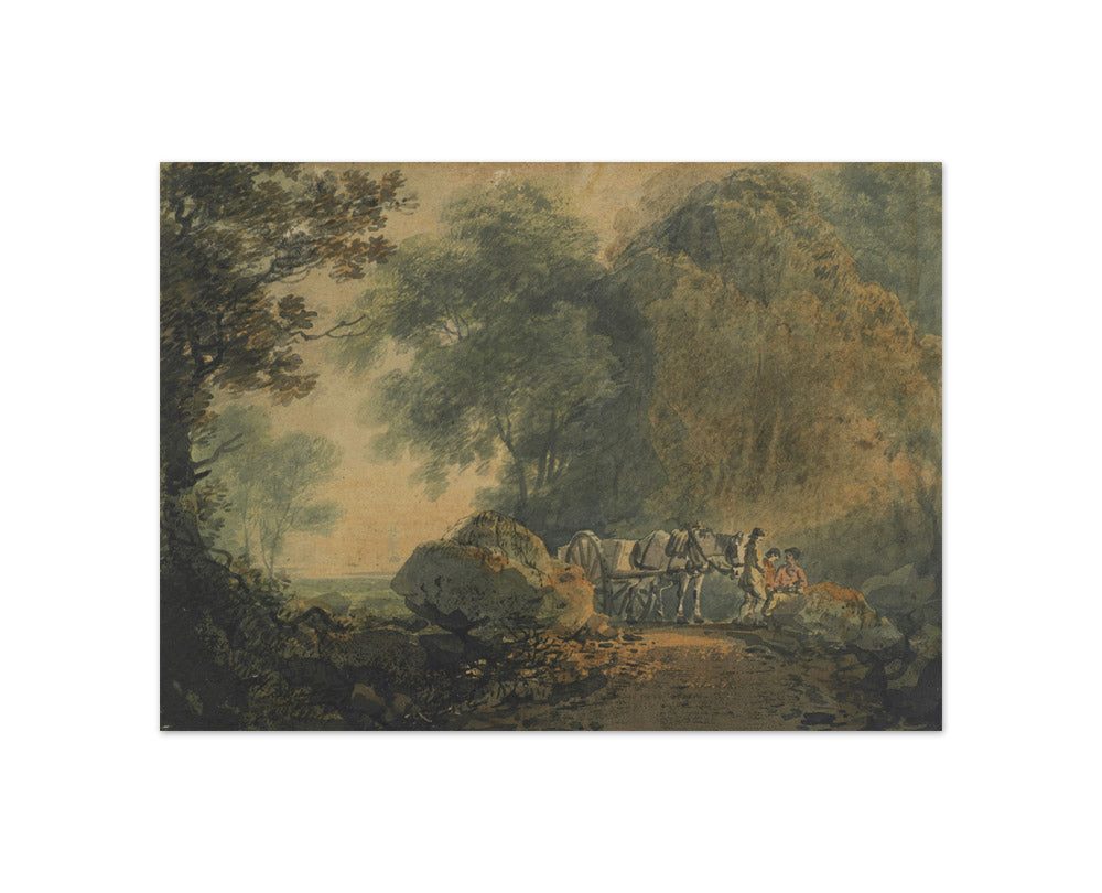 A quarry near Plymouth by William Payne - Compact / Full Bleed / No Frame