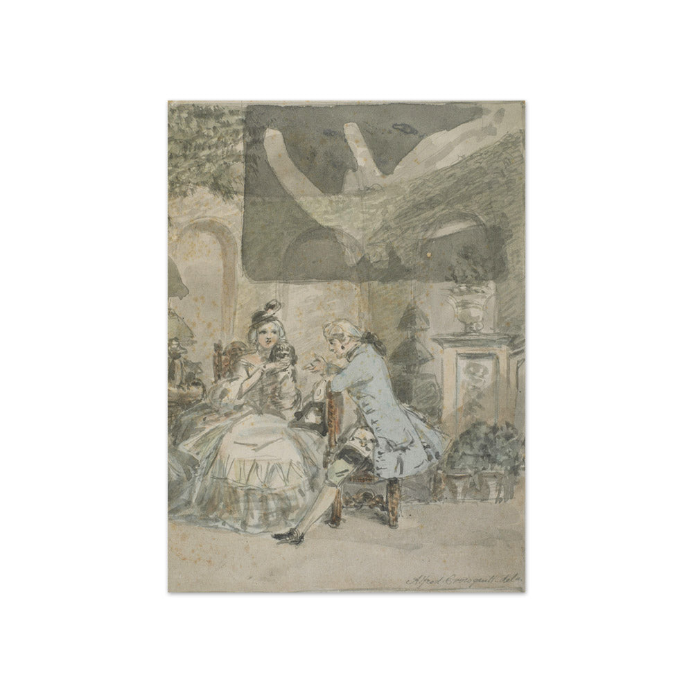 Conversation piece by Alfred Crowquill - Compact / Full Bleed / No Frame