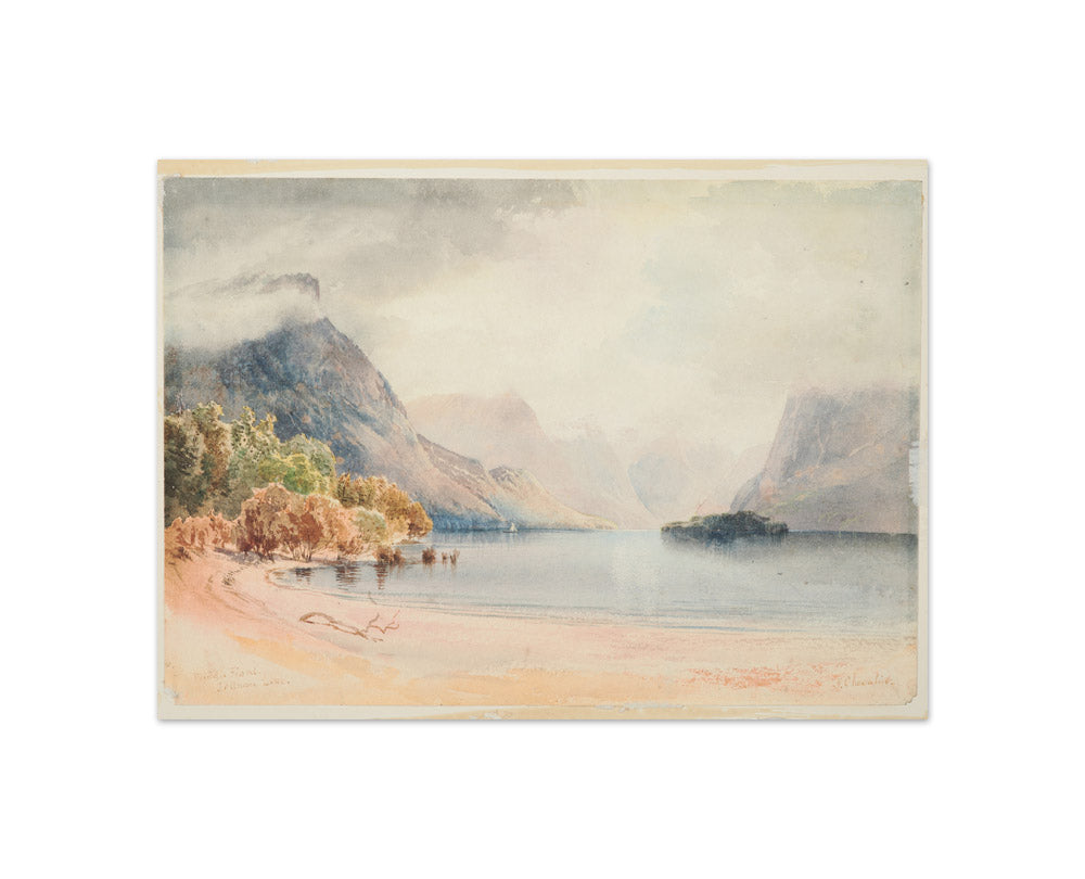 Middle Fiord, Te Anau Lake by Nicholas Chevalier - Compact / Full Bleed / No Frame