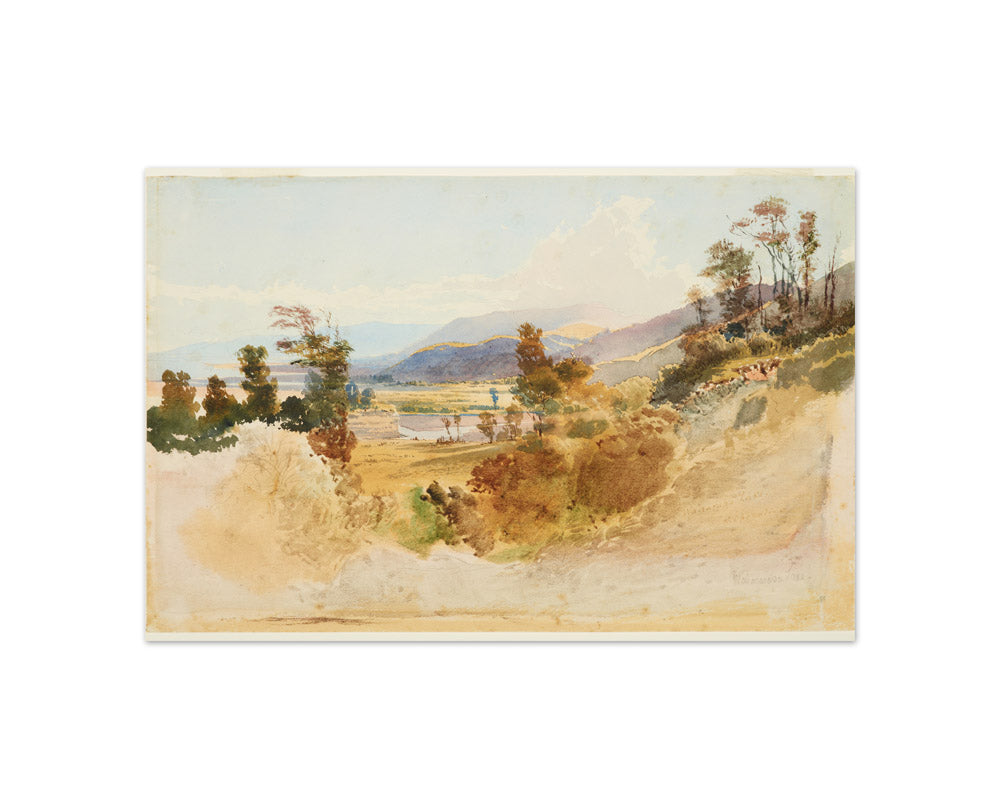 Wairarapa Lake by Nicholas Chevalier - Compact / Full Bleed / No Frame