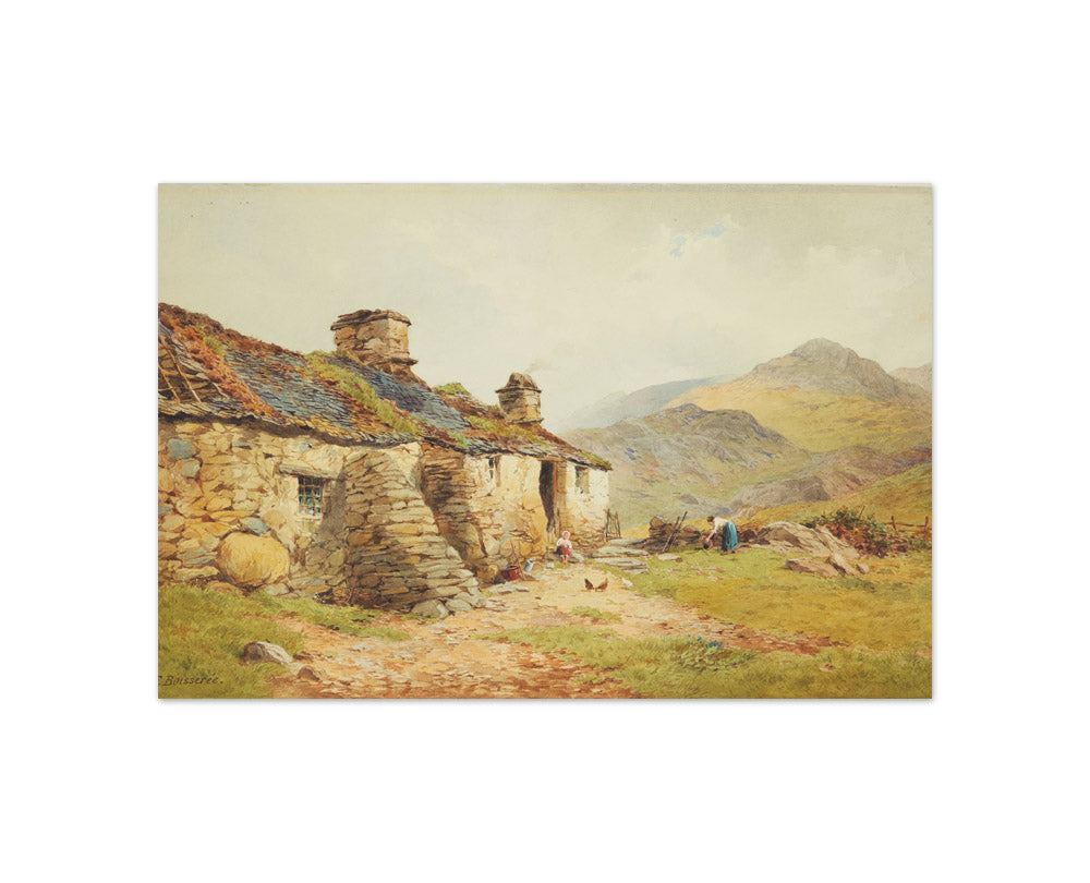 Stone cottage by Frederick Boisserré - Compact / Full Bleed / No Frame