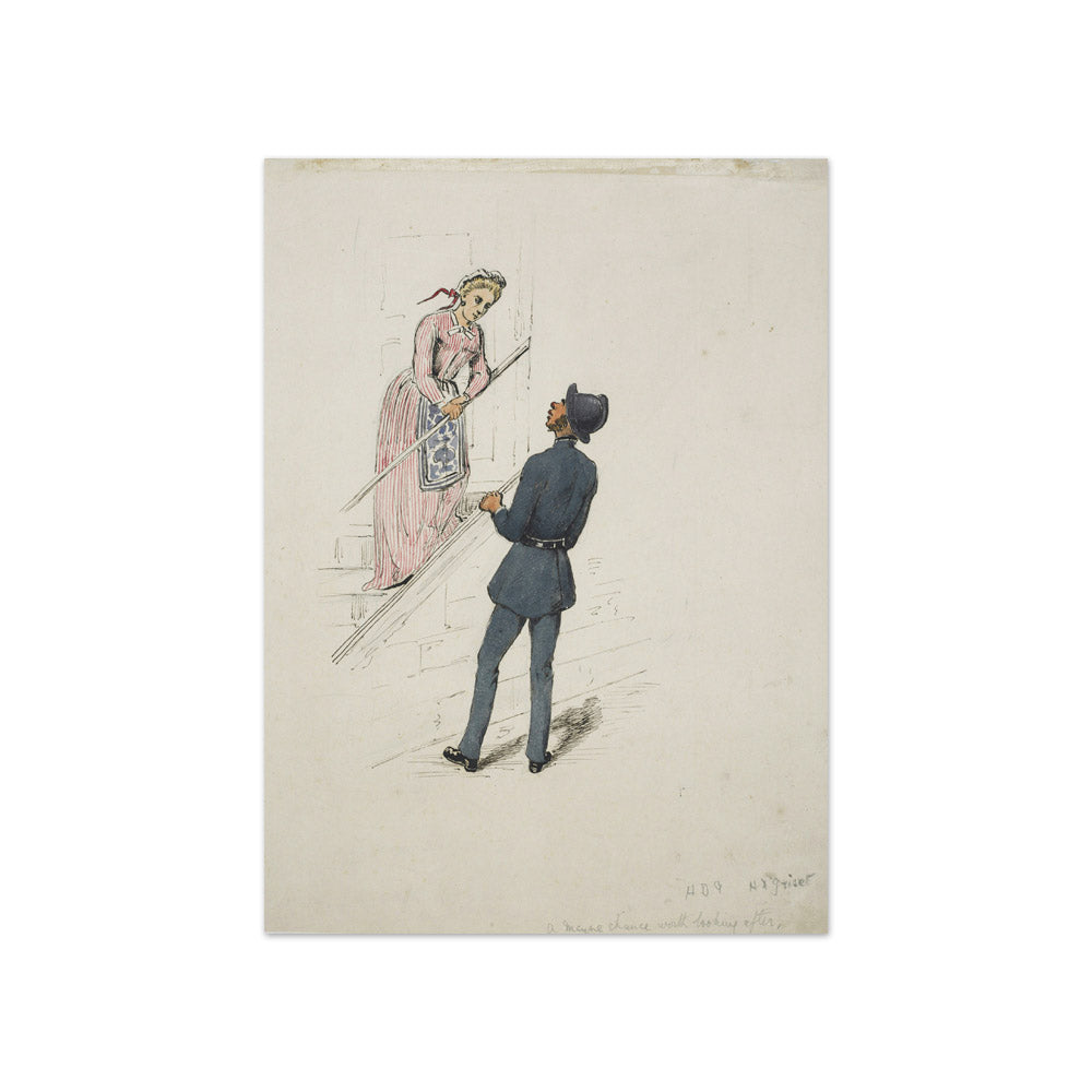 A mayne chance worth looking after by H D Griset - Compact / Full Bleed / No Frame