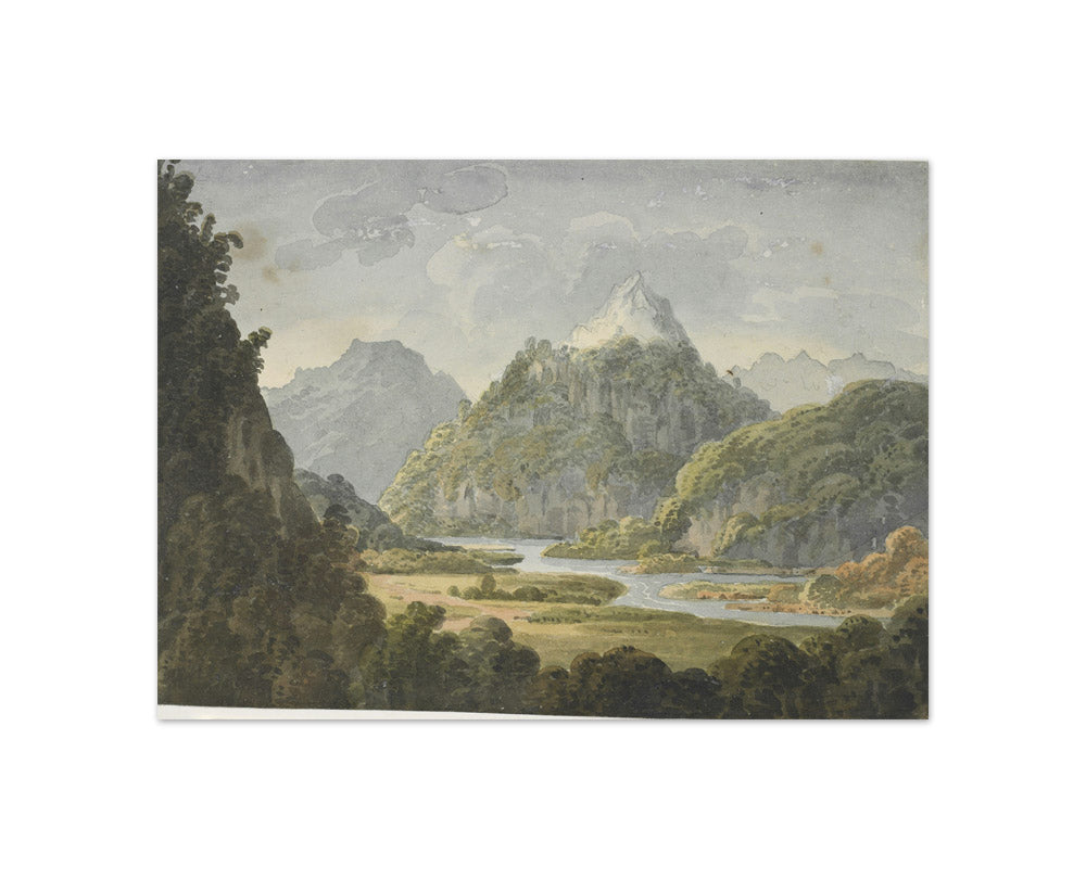 View of the valley of the Tyrol by George Heriot - Compact / Full Bleed / No Frame