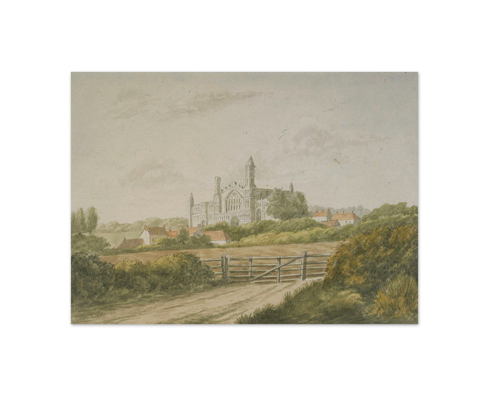 Rochester Cathedral by C R Cotton - Compact / Full Bleed / No Frame