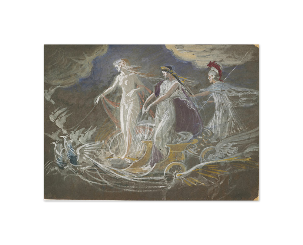 Three goddesses by Walter Crane - Compact / Full Bleed / No Frame