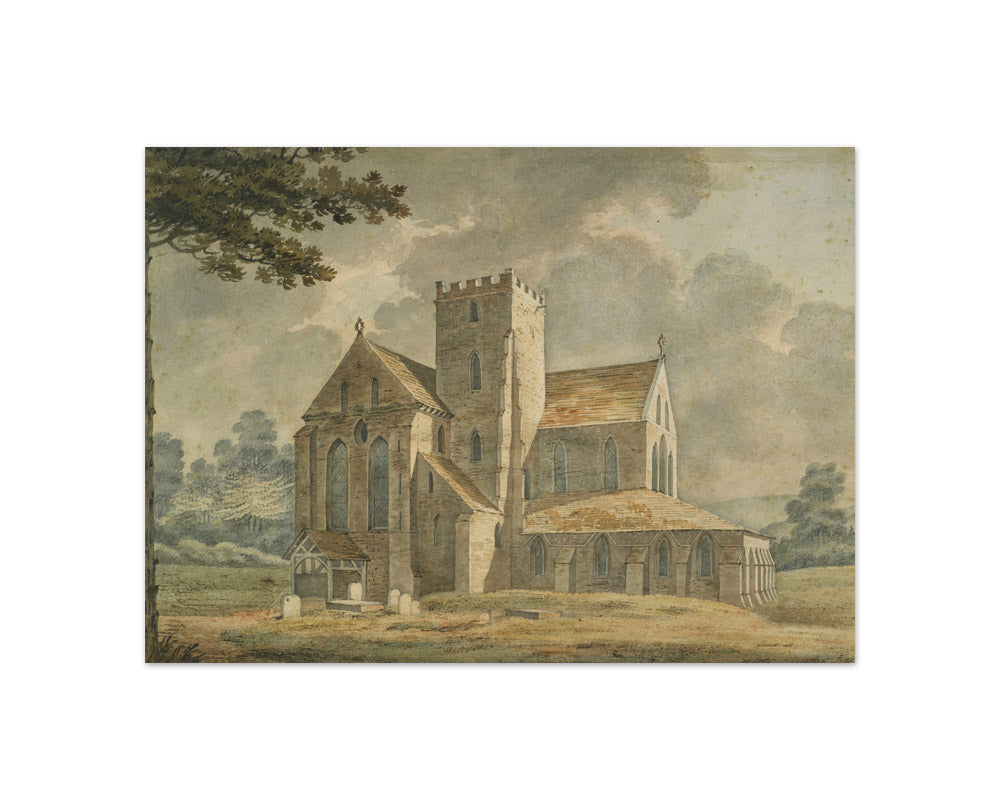 Abbey Dore, Herefordshire by Thomas Hearne - Compact / Full Bleed / No Frame
