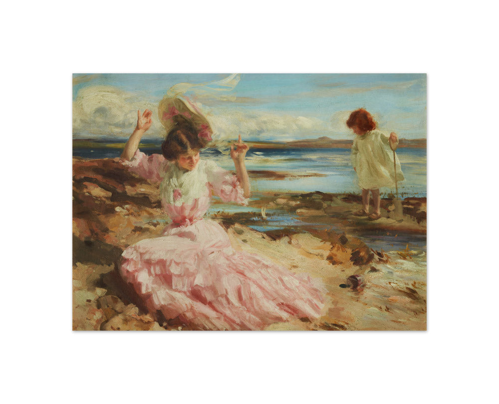 By summer seas by Charles Sims - Compact / Full Bleed / No Frame