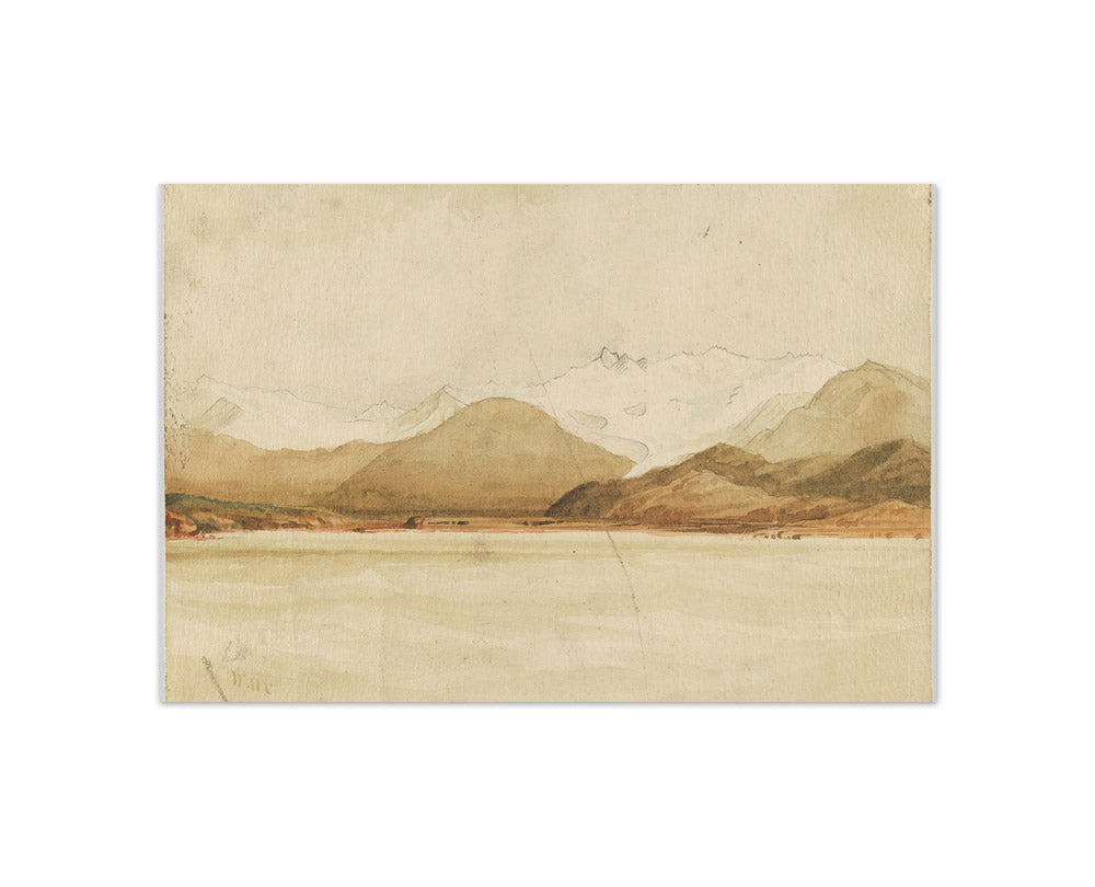 Waiau Glacier, Mount Cook range by William Marshall Cooper - Compact / Full Bleed / No Frame