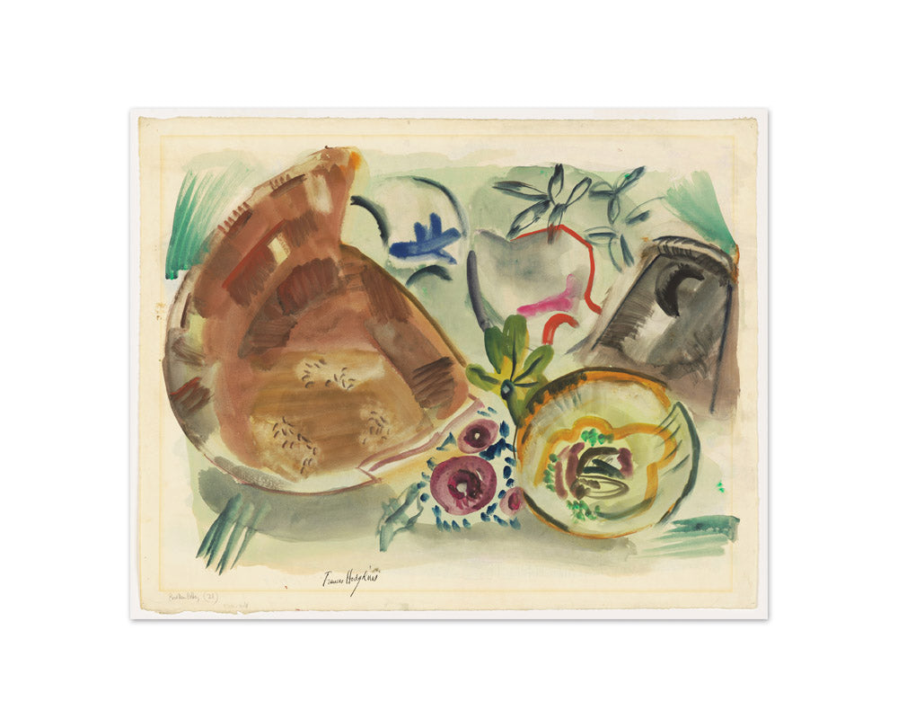 Broken pottery by Frances Hodgkins - Compact / Full Bleed / No Frame