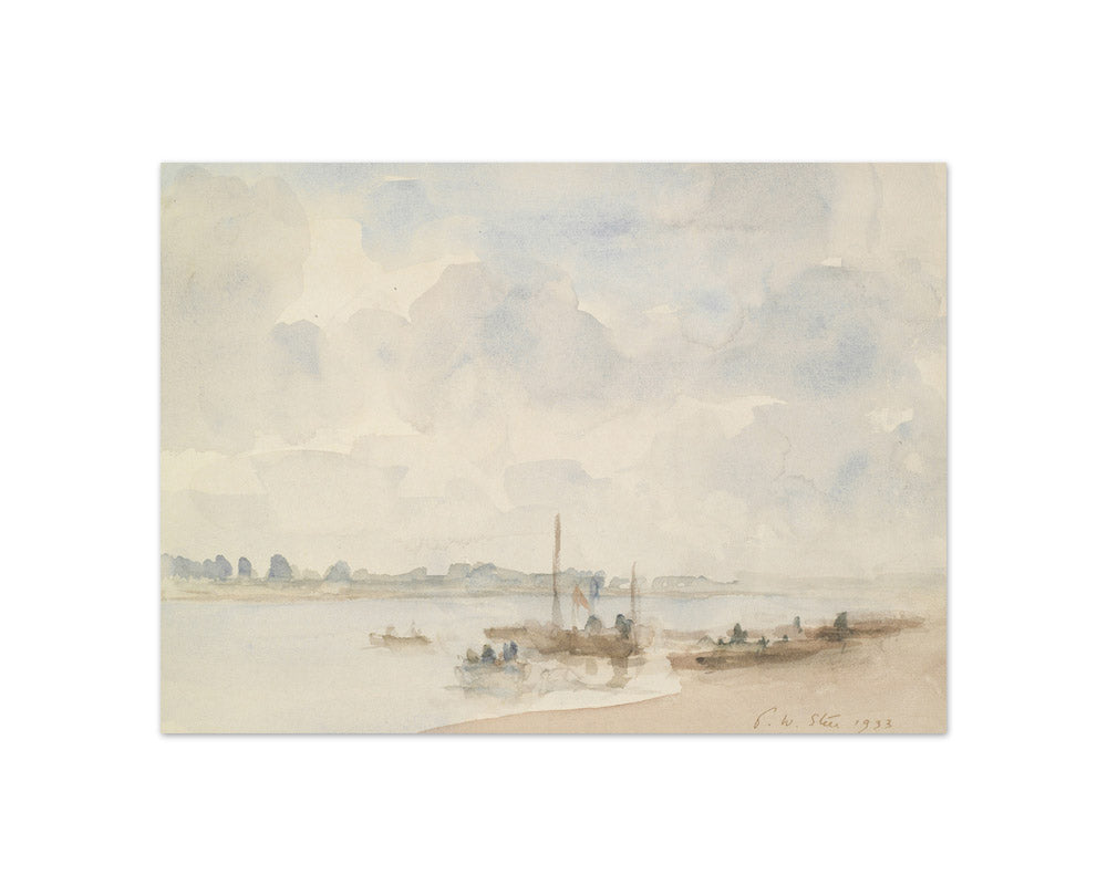Boating at Maldon, Essex by Philip Steer - Compact / Full Bleed / No Frame