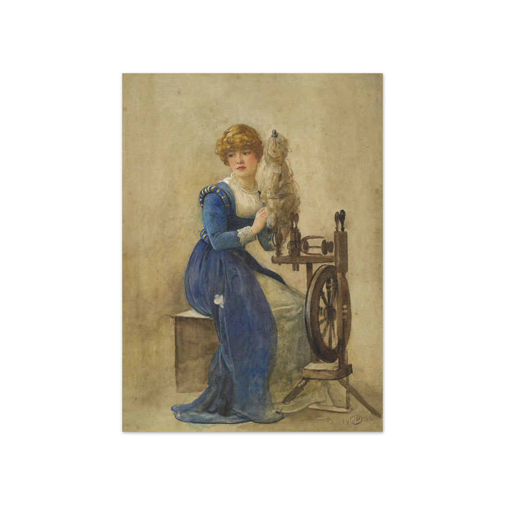 Woman spinning by John Parker - Compact / Full Bleed / No Frame
