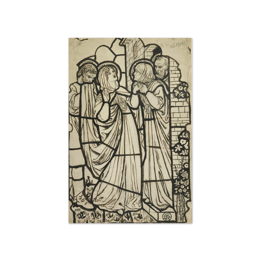 The Visitation by Dante Gabriel Rossetti - Compact / Full Bleed / No Frame