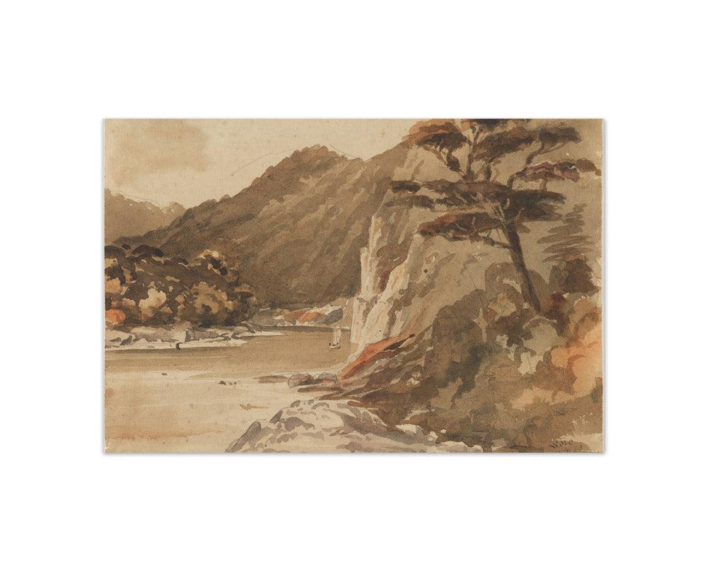 Hawks Crag, Buller River by William Marshall Cooper - Compact / Full Bleed / No Frame