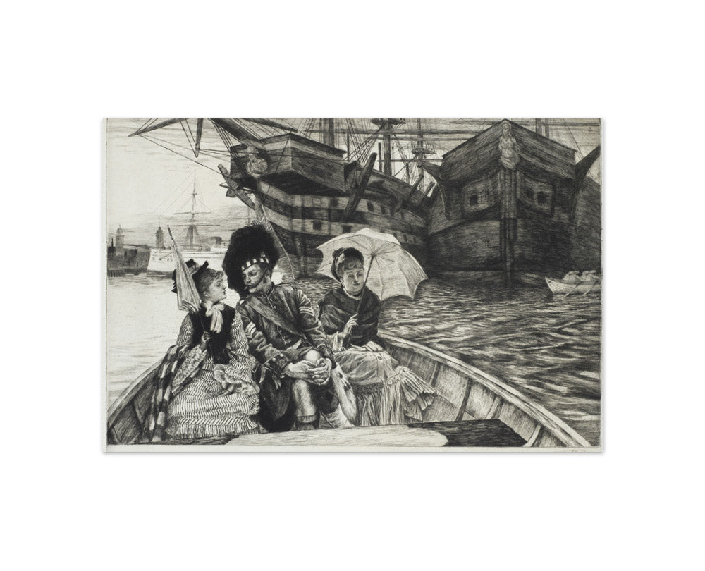 Between the two my heart is torn by James Tissot - Compact / Full Bleed / No Frame