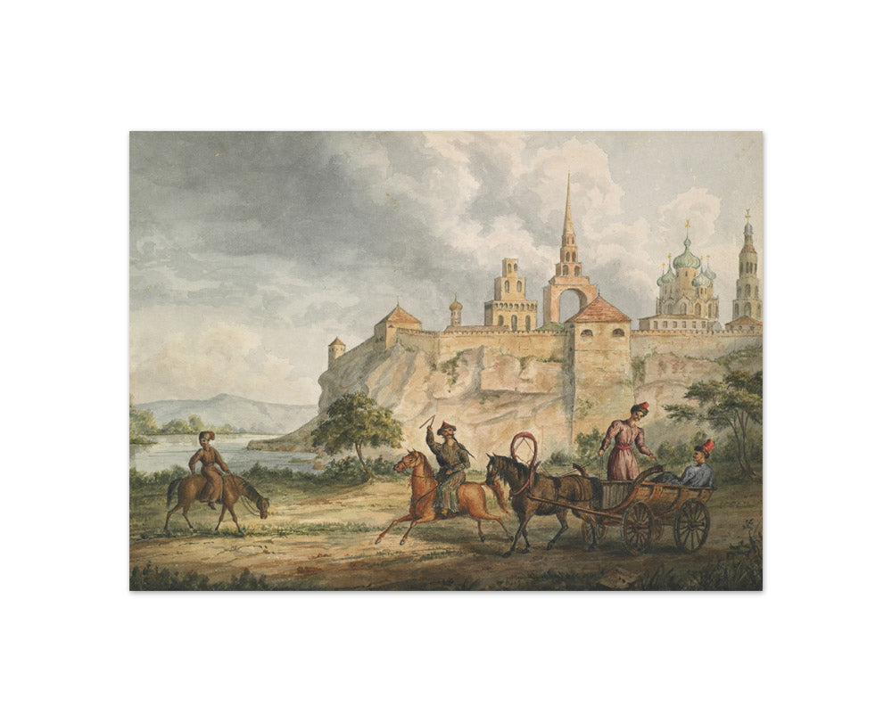 Russian scene by W Markham - Compact / Full Bleed / No Frame