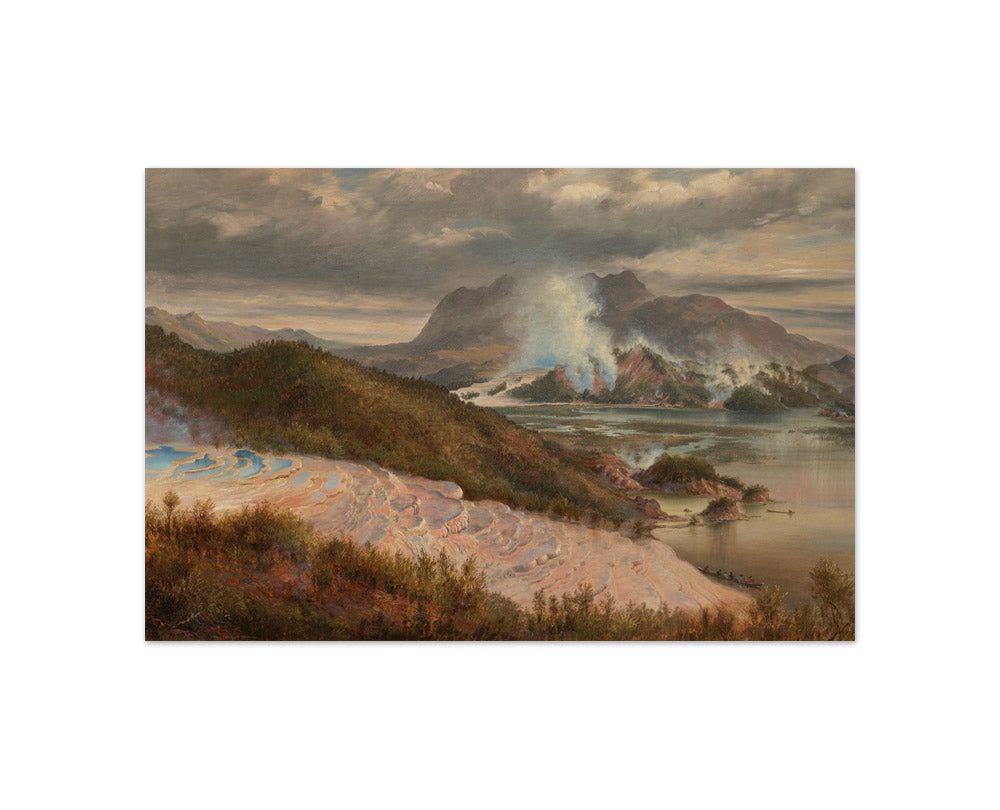 Pink Terraces by Charles Blomfield - Compact / Full Bleed / No Frame