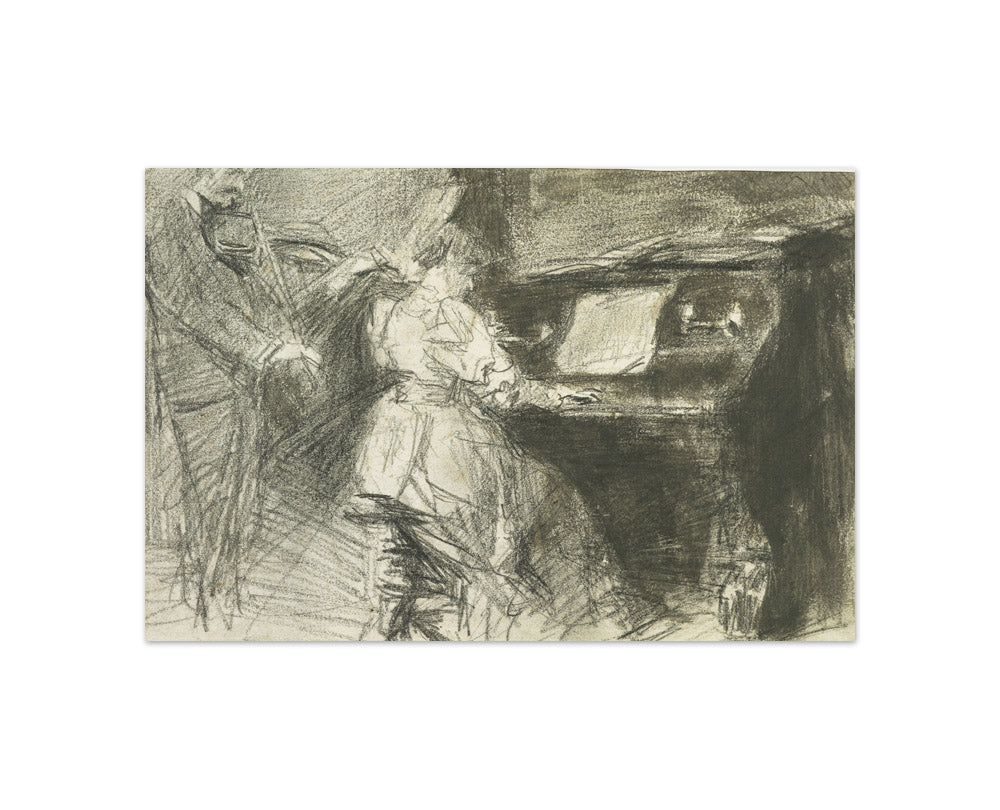 Musicians by Petrus van der Velden - Compact / Full Bleed / No Frame