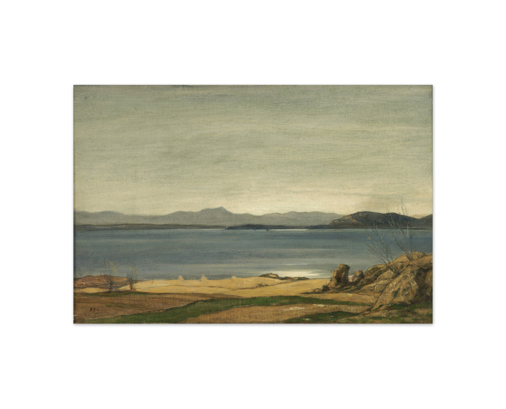 Loch Nell by Sir David Young Cameron - Compact / Full Bleed / No Frame