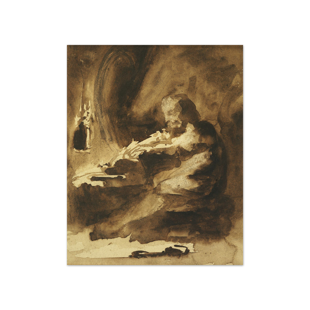 Hermit by Petrus van der Velden - Compact / Full Bleed / No Frame