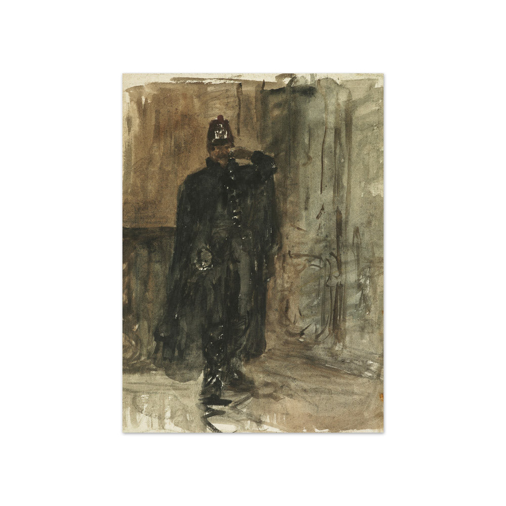 Dutch policeman by Petrus van der Velden - Compact / Full Bleed / No Frame