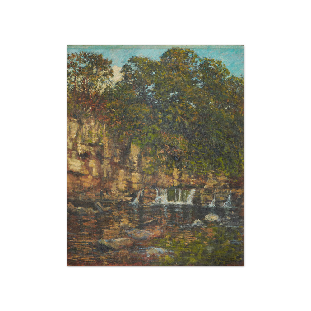 The waterfall by Philip Steer - Compact / Full Bleed / No Frame