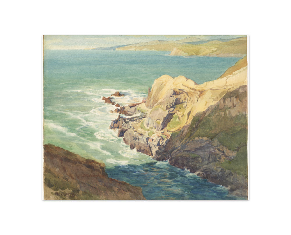 Evening shadows, Taylor's Mistake by Alfred Baxter - Compact / Full Bleed / No Frame