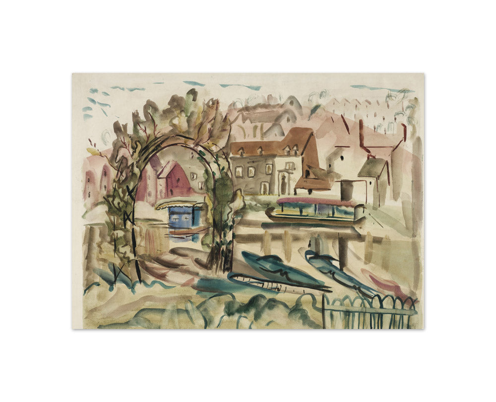 On the River Severn by Frances Hodgkins - Compact / Full Bleed / No Frame