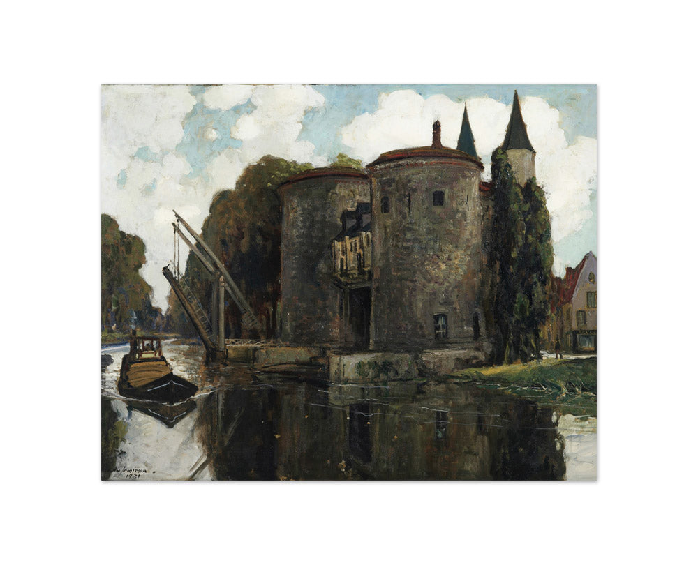 Old drawbridge, Bruges by Alexander Jamieson - Compact / Full Bleed / No Frame