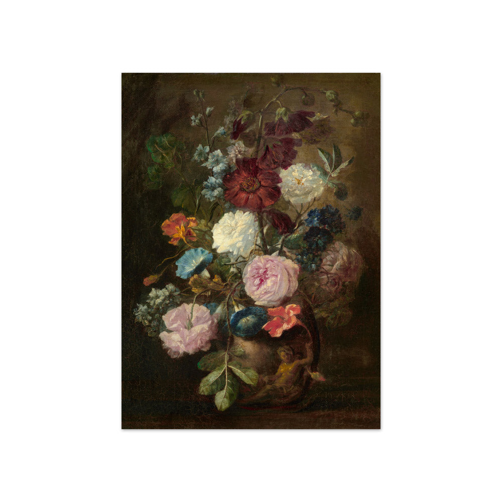 Jan van Huysum - Vase of Flowers - Compact / Full Bleed / No Frame