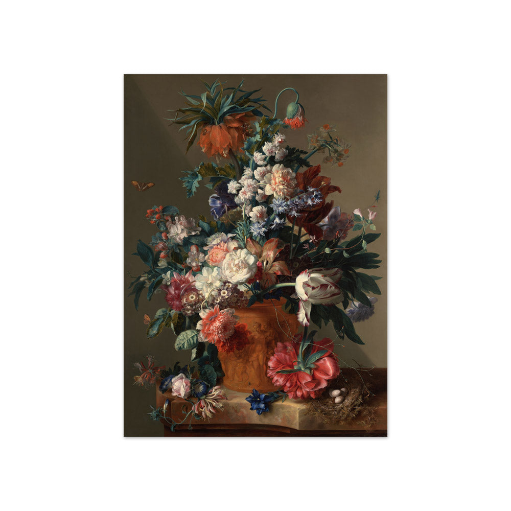 Jan van Huysum - Vase of Flowers - Compact / Full Bleed / No Frame