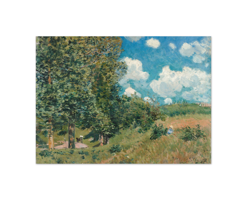 Alfred Sisley - The Road from Versailles to Saint-Germain - Compact / Full Bleed / No Frame
