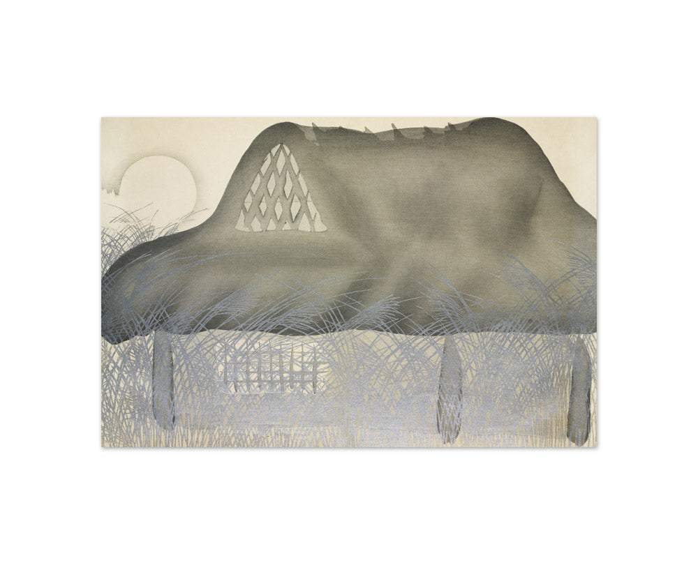 Kamisaka Sekka - House from Momoyogusa–Flowers of a Hundred Generations - Compact / Full Bleed / No Frame