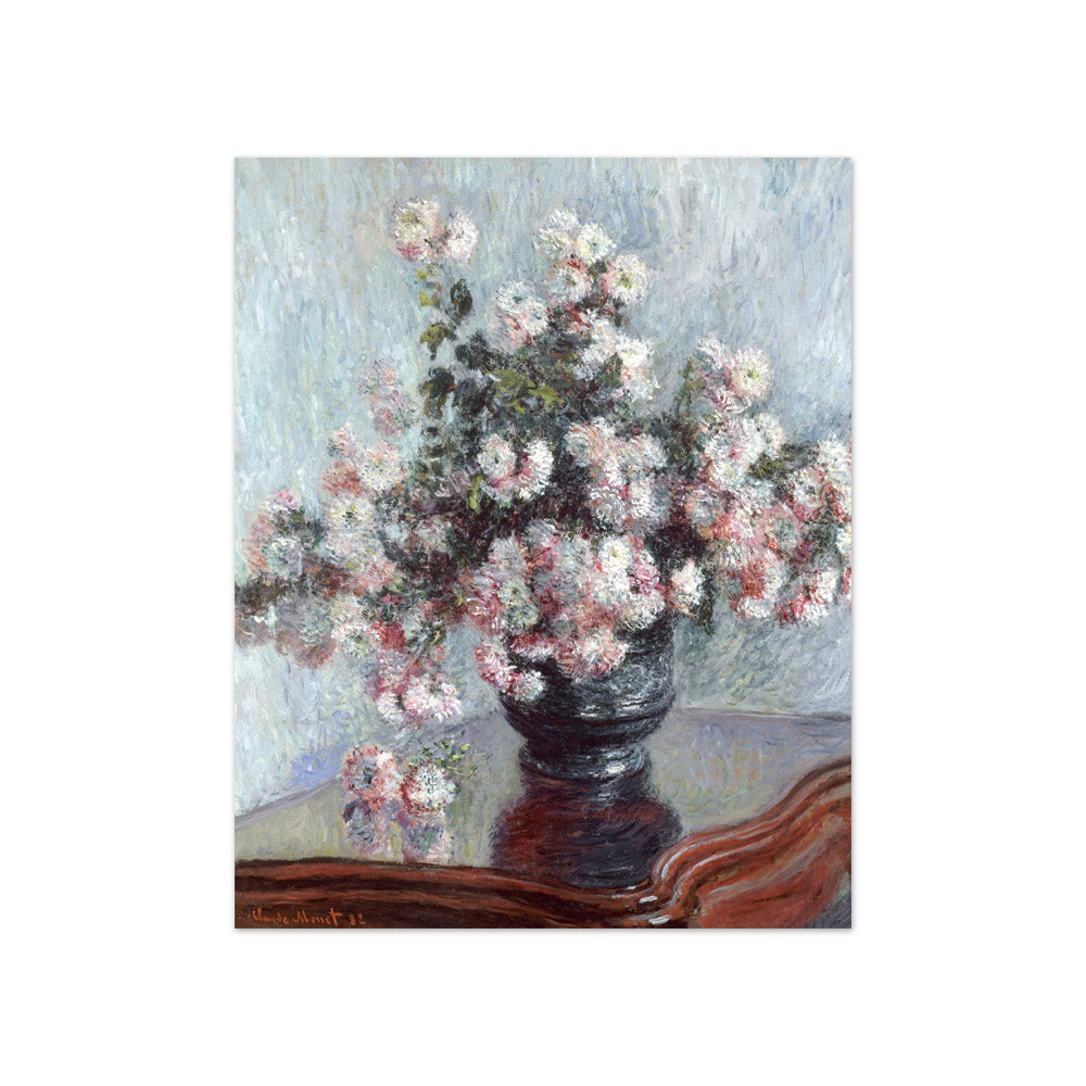 Claude Monet - Chrysanthemums - Compact / Full Bleed / No Frame
