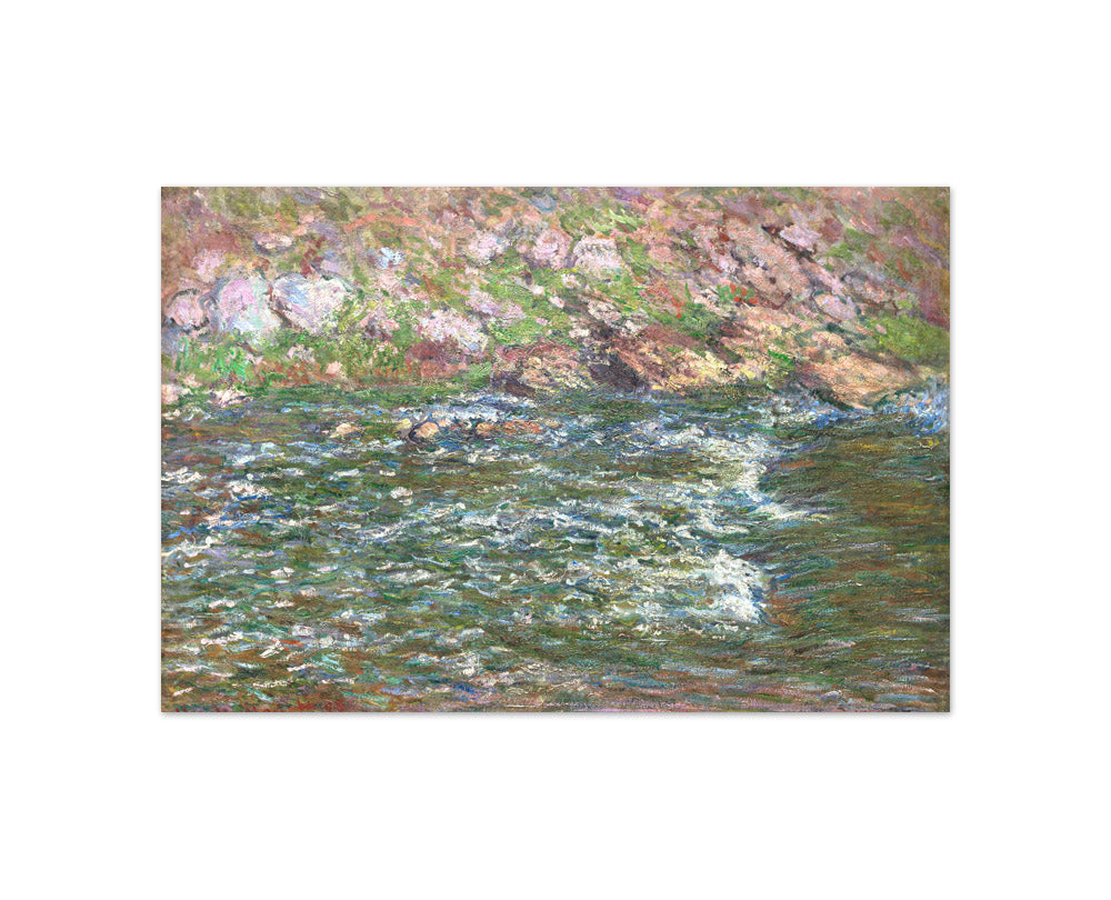 Claude Monet - Rapids on the Petite Creuse at Fresselines - Compact / Full Bleed / No Frame