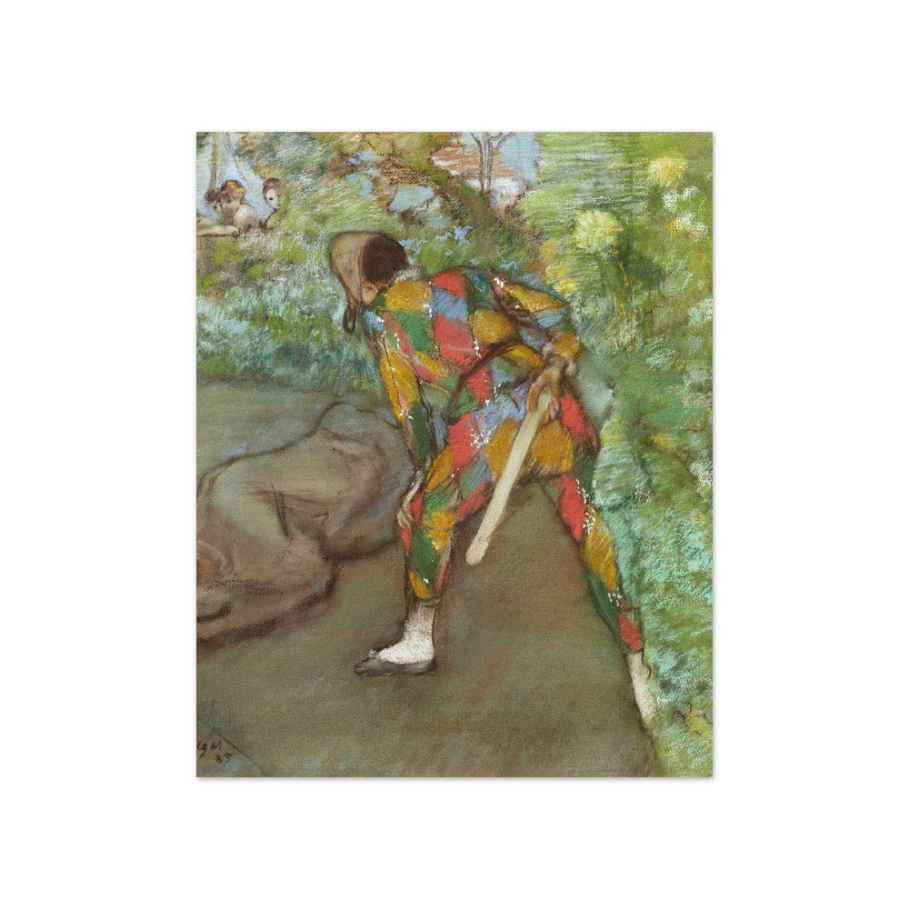 Edgar Degas - Harlequin - Compact / Full Bleed / No Frame