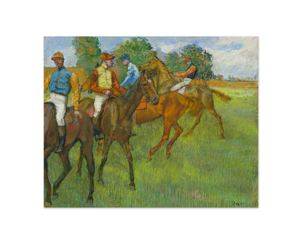 Edgar Degas - Before the Race - Compact / Full Bleed / No Frame
