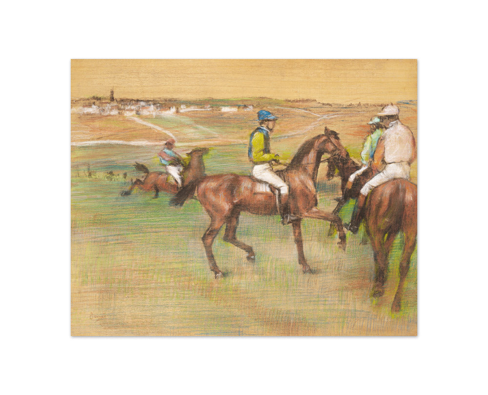 Edgar Degas - Race Horses - Compact / Full Bleed / No Frame