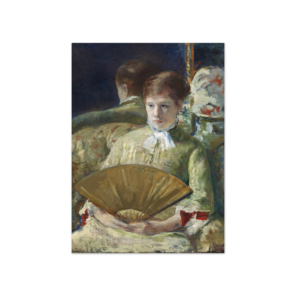 Mary Cassatt - Woman with a Fan - Compact / Full Bleed / No Frame