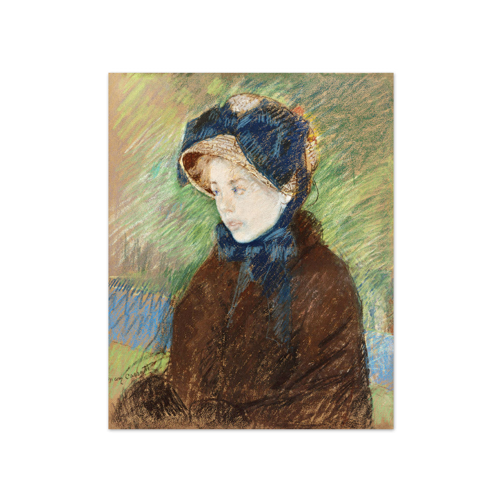 Mary Cassatt - Susan in a Straw Bonnet - Compact / Full Bleed / No Frame